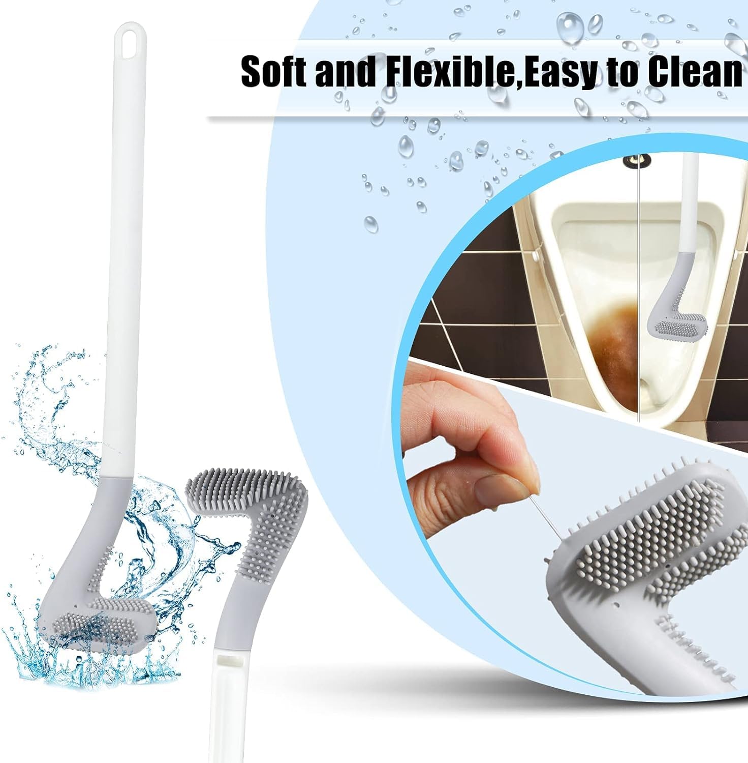 Silicone cleaning Brush