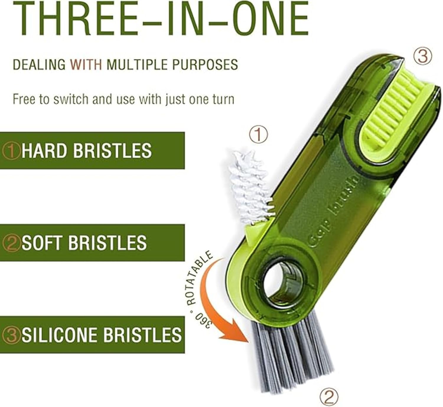 3 in 1 tiny brush