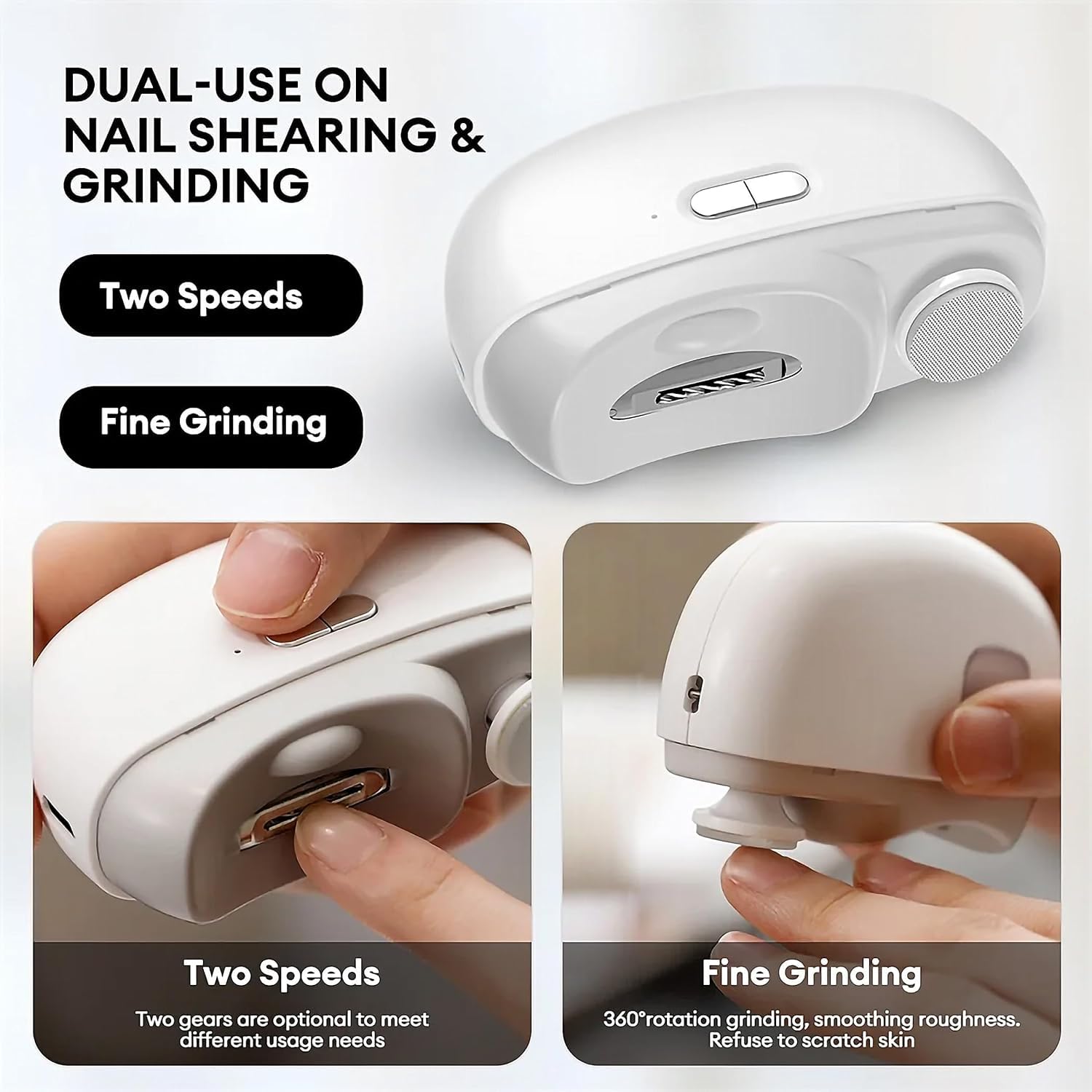2 in 1 nail clipper