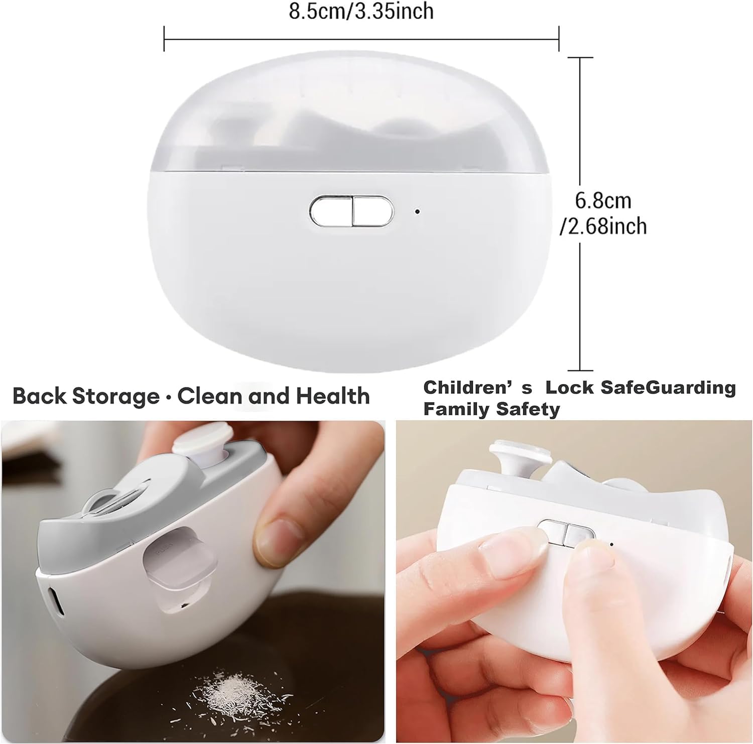 2 in 1 nail clipper