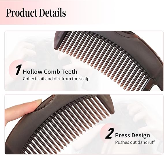Dandruff cleaner comb