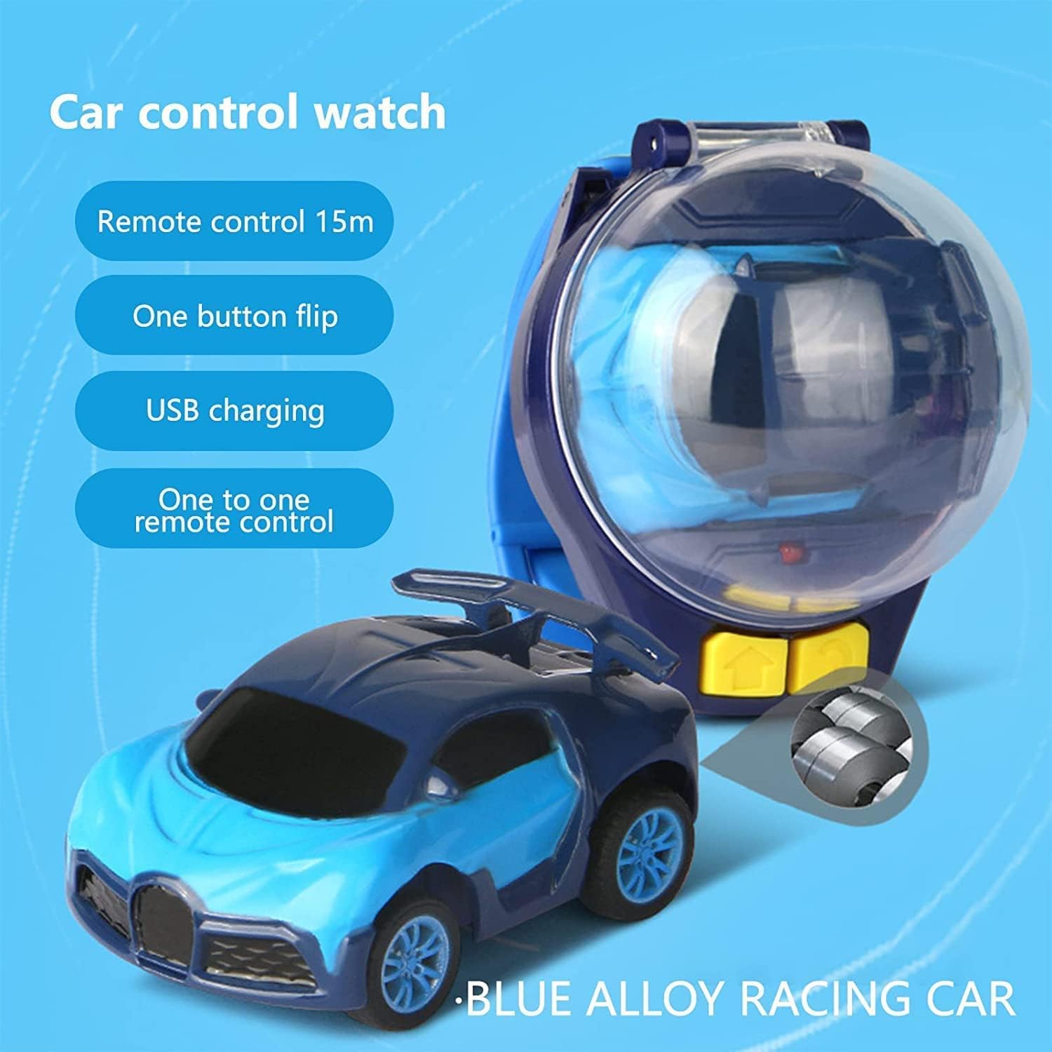 Remote watch car