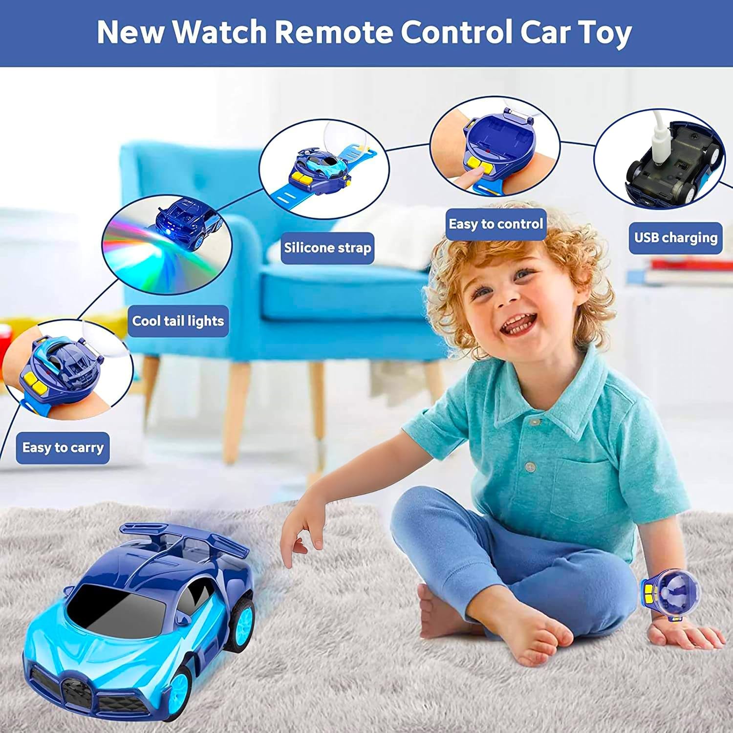 Remote watch car